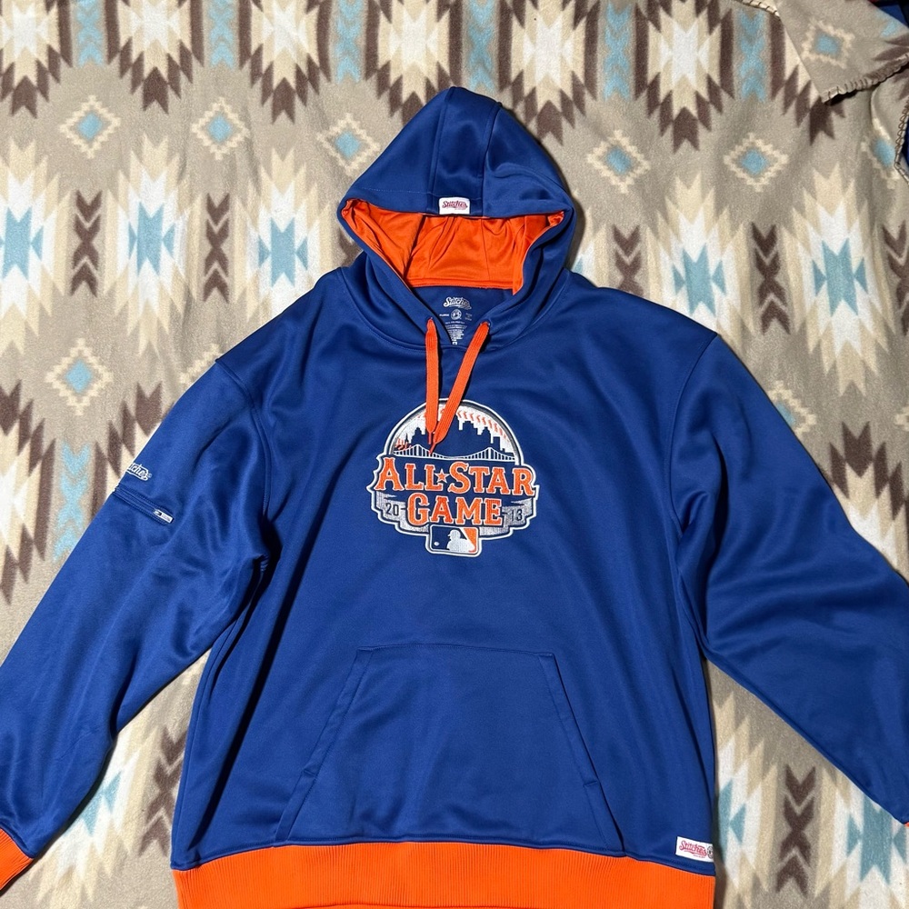 2013 Stitches NY Mets all star game hoodie, XL